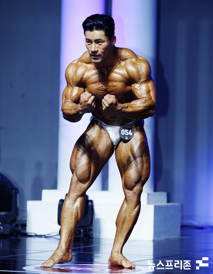Nf포토] 송진용, '강렬한 모스큘라'(Pca 아시아챔피언십) < 사회 < 기사본문 - Nf통신